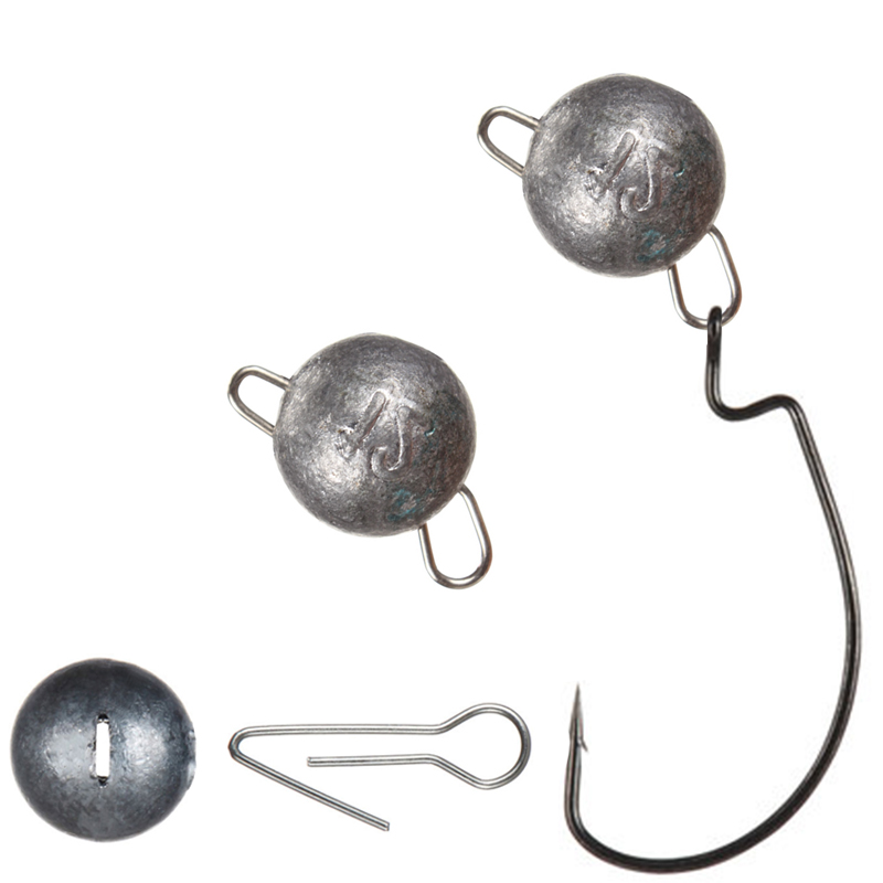 Fishing Lure Jig - Simpleyi 5 adet/grup kurşun ağırlık ile