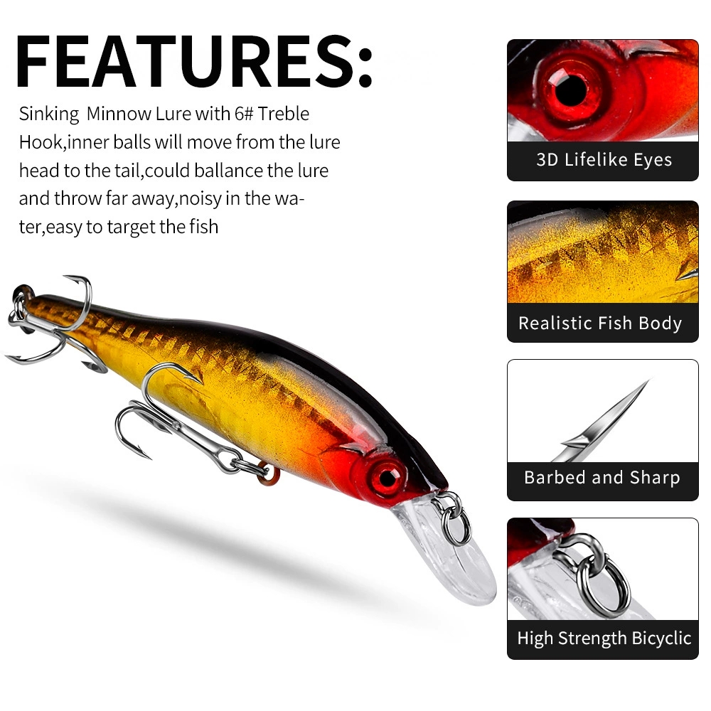 5 Renkli Kalamar Deniz Balığı  - Fishing Lure Jerkbait incelemesi ve fiyatı