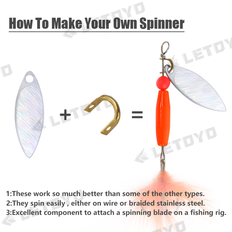 LETOYO 100 adet katlanmış Clev - Fishing Lure Making Kit incelemesi ve fiyatı