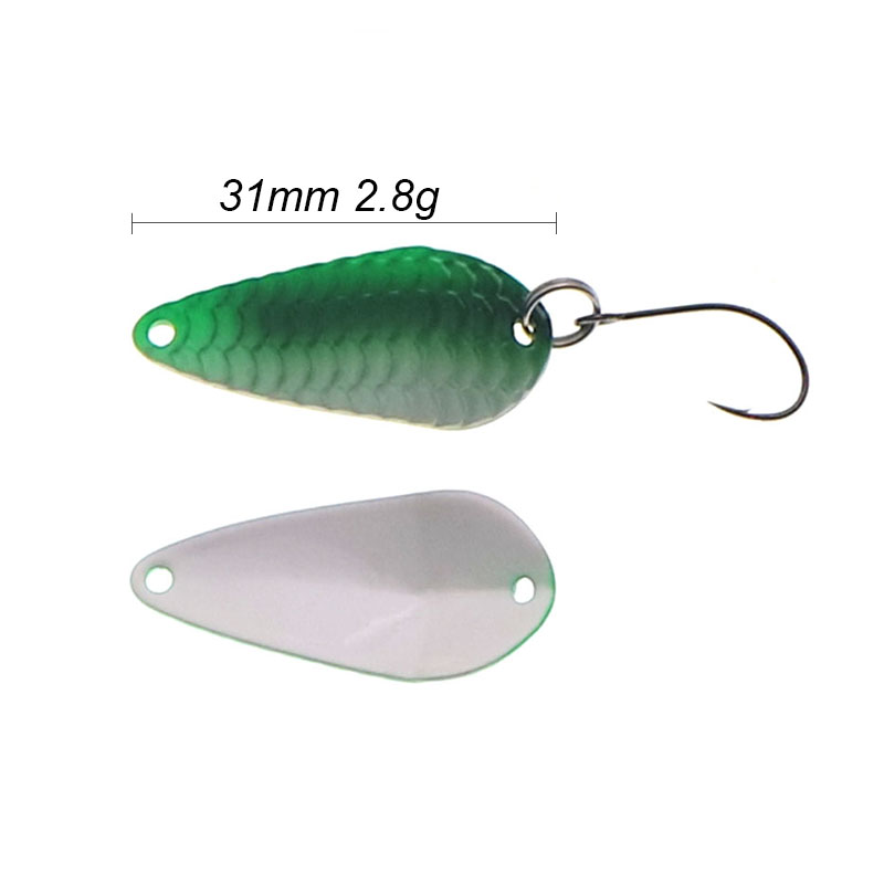 Balıkçılık alabalık kaşık tek  - Fishing Lure Spoon incelemesi ve fiyatı