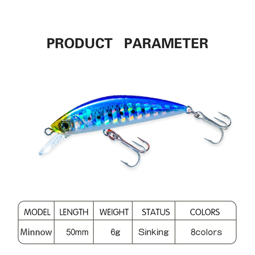 5 cm 6g Balıkçılık Cazibesi Se - Fishing Lure Jerkbait incelemesi ve fiyatı